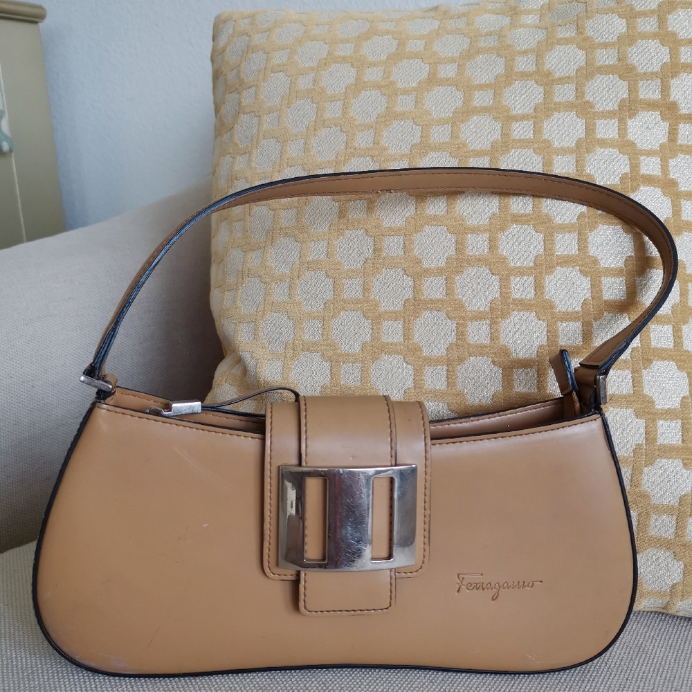 Authentic SALVATORE FERRAGAMO shoulder bag
